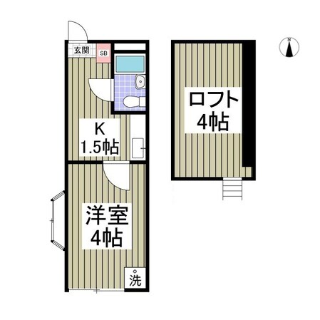 リコリスBの物件間取画像